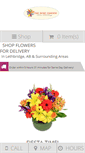 Mobile Screenshot of lethbridgeflowers.com